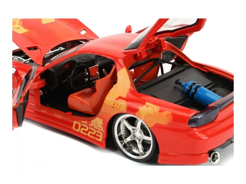 Jada Toys Sportwagen Fast & Furious JL5 Mazda RX-7 1:24 9 Jada Toys Sportwagen Fast & Furious JL5 Mazda RX-7 1:24 – Bild 7