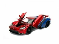 Jada Toys Sportwagen Marvel Spiderman 2017 Ford GT 1:24 -Die Cast Modelle Verkäufe 226001747 xxl