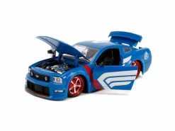 Jada Toys Sportwagen Marvel 2006 Ford Mustang GT Captain America 1:24 -Die Cast Modelle Verkäufe 226002325 xxl