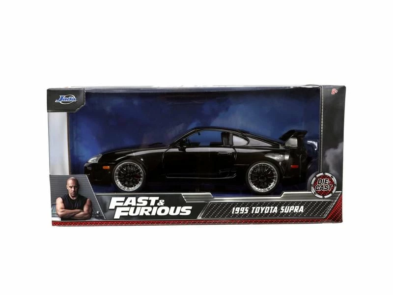 Jada Toys Sportwagen Toyota Supra MK IV, Fast & Furious 1:24 10 Jada Toys Sportwagen Toyota Supra MK IV, Fast & Furious 1:24 – Bild 8