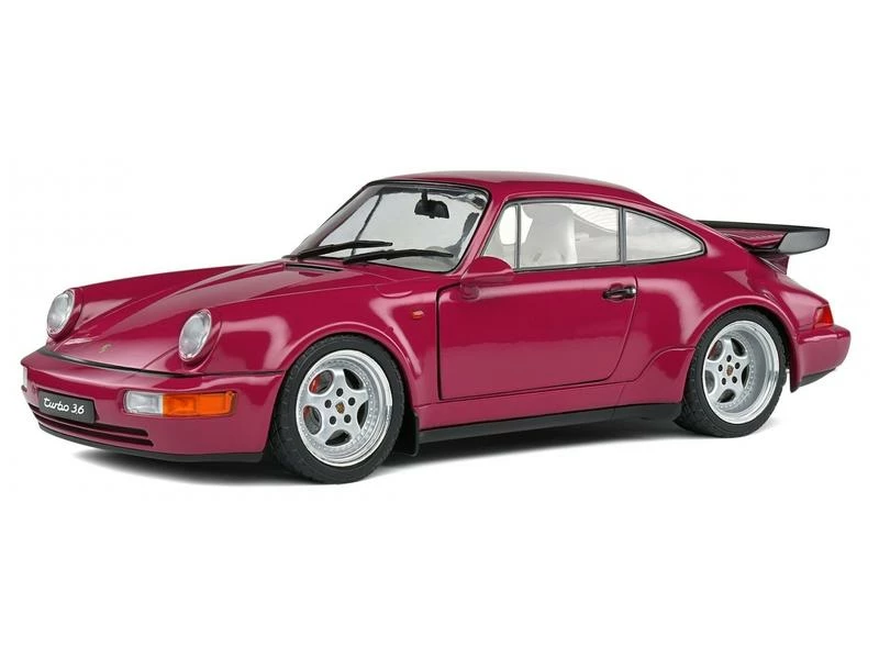 Solido Sportwagen Porsche 911 Turbo, Rot 1:18 3 Solido Sportwagen Porsche 911 Turbo, Rot 1:18