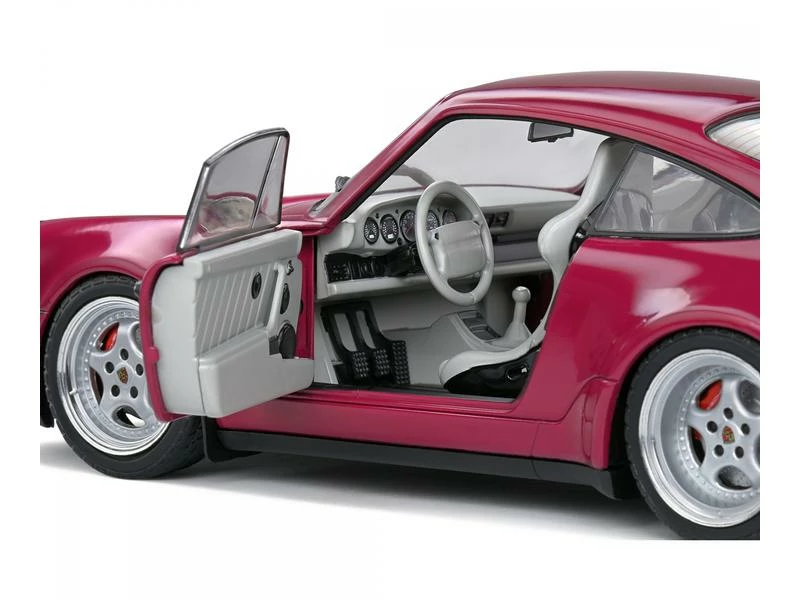 Solido Sportwagen Porsche 911 Turbo, Rot 1:18 6 Solido Sportwagen Porsche 911 Turbo, Rot 1:18 – Bild 4