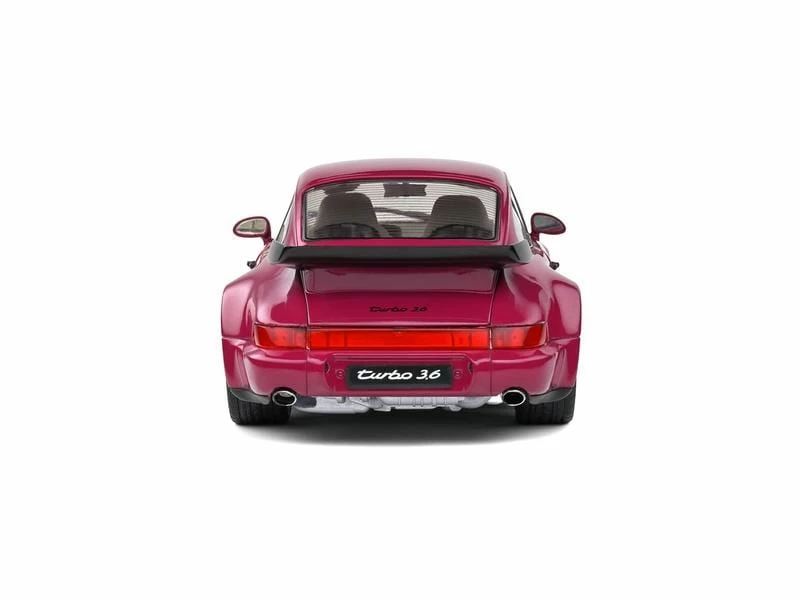 Solido Sportwagen Porsche 911 Turbo, Rot 1:18 8 Solido Sportwagen Porsche 911 Turbo, Rot 1:18 – Bild 6