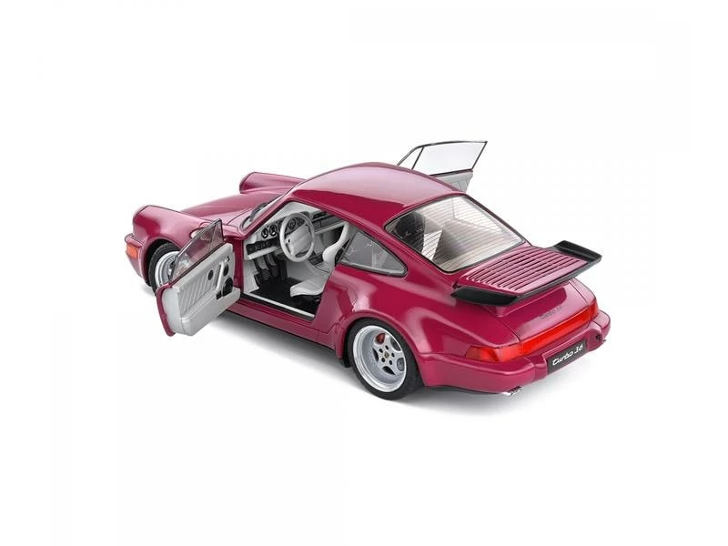 Solido Sportwagen Porsche 911 Turbo, Rot 1:18 9 Solido Sportwagen Porsche 911 Turbo, Rot 1:18 – Bild 7