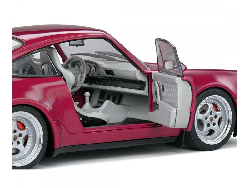 Solido Sportwagen Porsche 911 Turbo, Rot 1:18 11 Solido Sportwagen Porsche 911 Turbo, Rot 1:18 – Bild 9