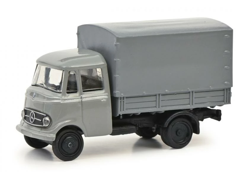 Schuco Lieferwagen Mercedes Benz L319, Grau 1:87 3 Schuco Lieferwagen Mercedes Benz L319, Grau 1:87
