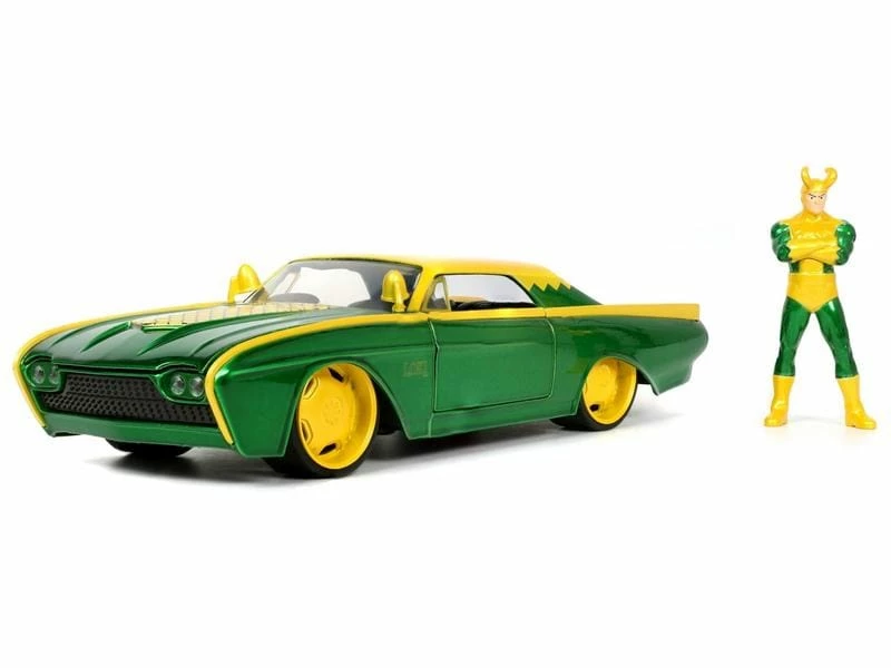 Jada Toys Ford Thunderbird, Loki 1:24 3 Jada Toys Ford Thunderbird, Loki 1:24