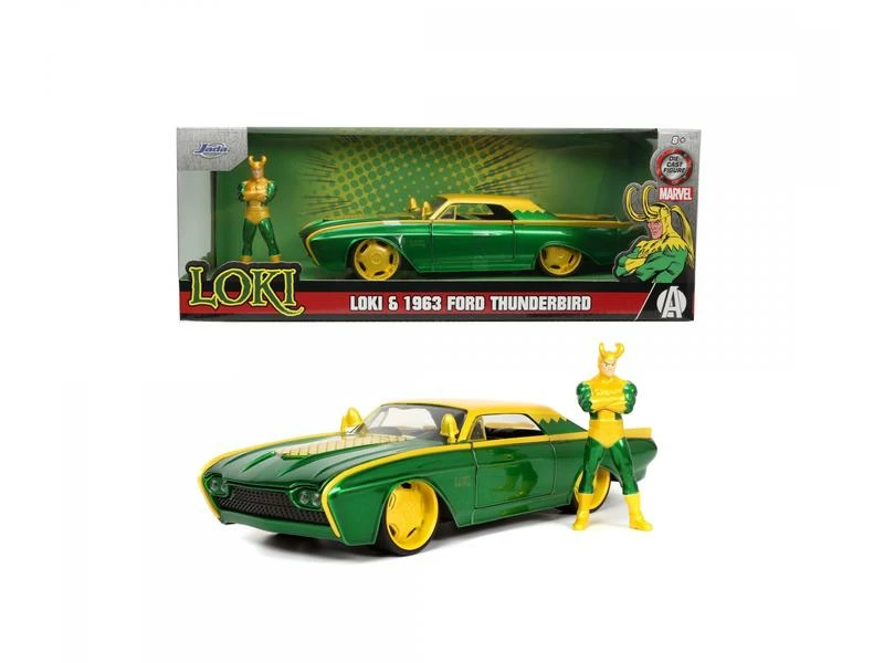 Jada Toys Ford Thunderbird, Loki 1:24 12 Jada Toys Ford Thunderbird, Loki 1:24 – Bild 10