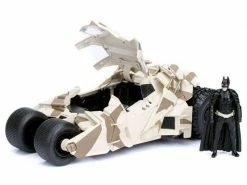 Jada Toys The Dark Knight Batmobile Camo + Batman 1:24
