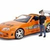 Jada Toys Fast & Furious Build N' Collect Brian & Toyota Supra 1:24 -Die Cast Modelle Verkäufe 58227194 xxl